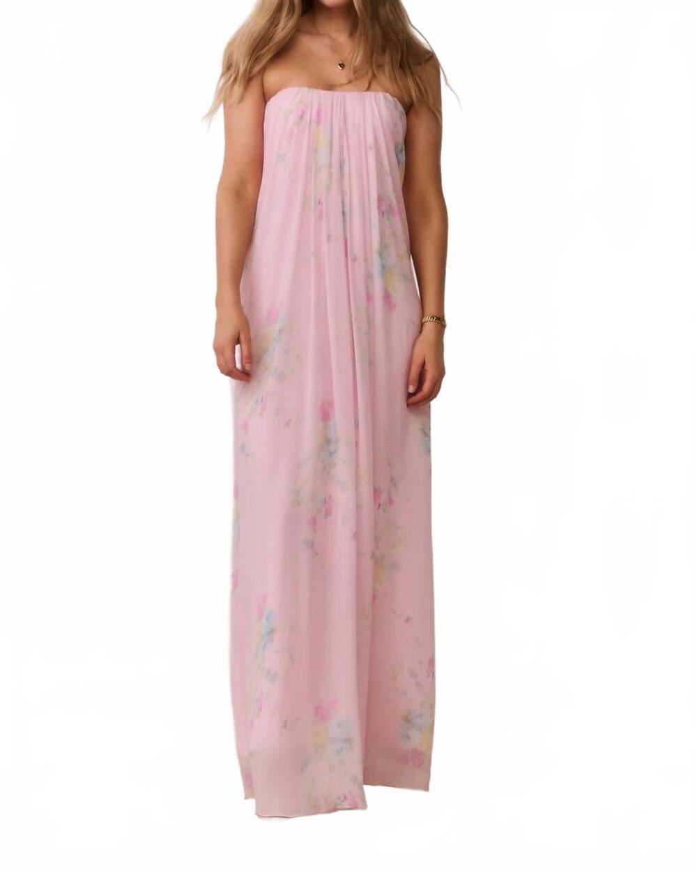 NEW LOVESHACKFANCY emara dress in rosy trellis